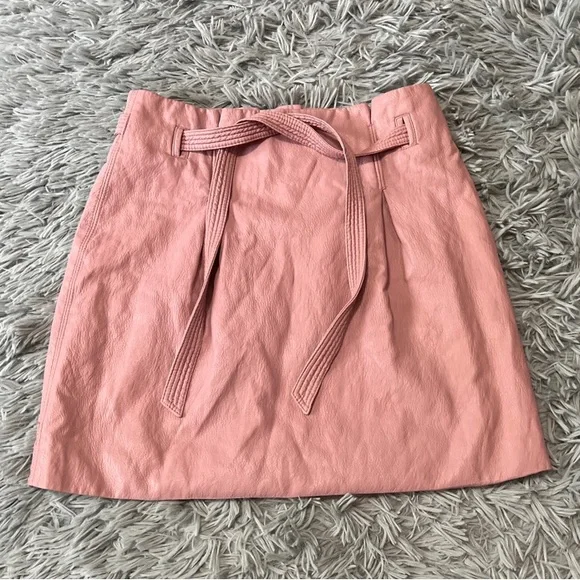 Payton Faux Leather Skirt - Picture 3 of 5